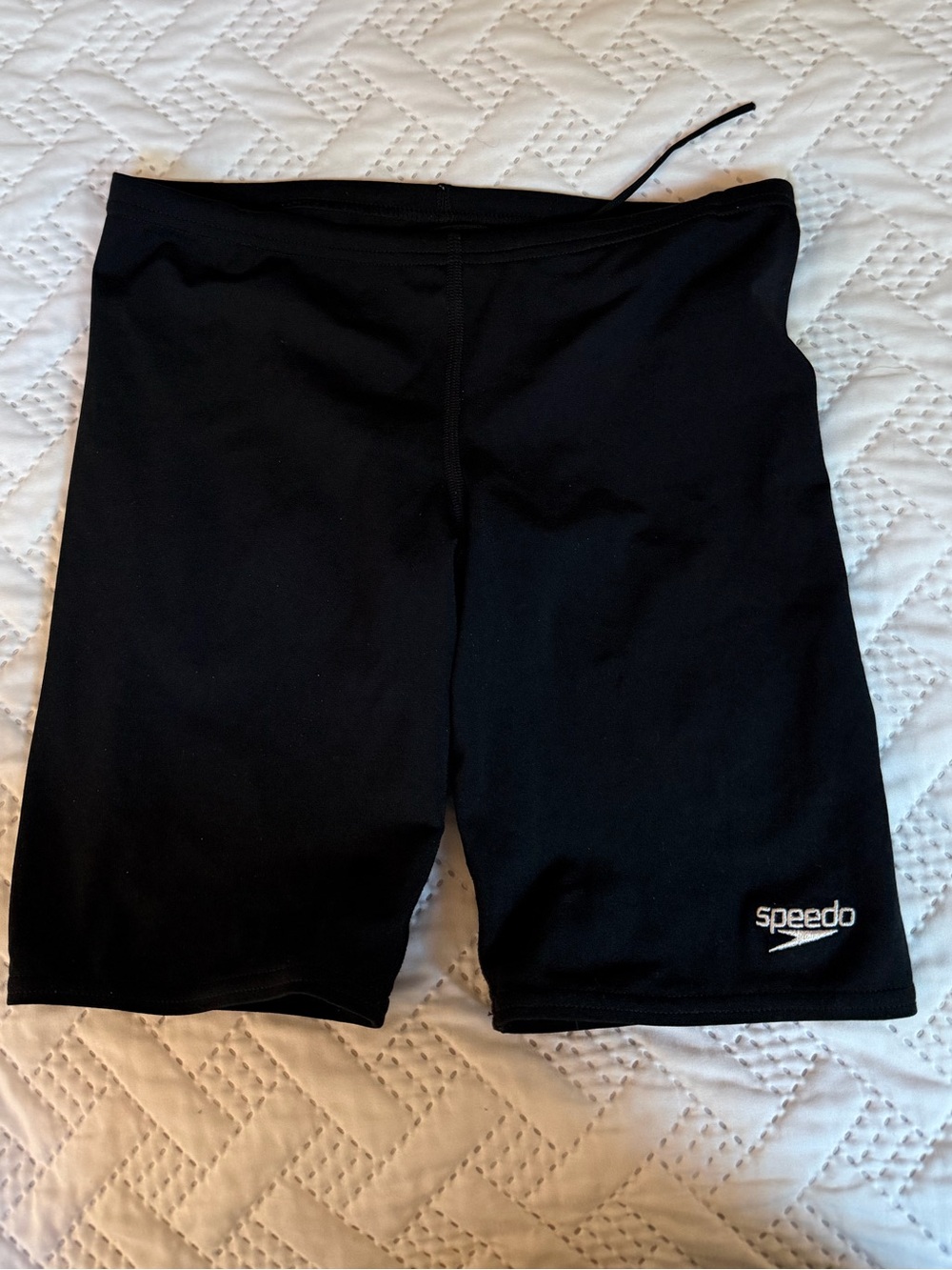 Speedo Endurance + Black Competitive Jammer Swim Shorts Training Youth 26 Inches